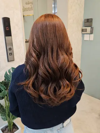 ロング カラー ミク🇰🇷 /Agu hairのヘアスタイル