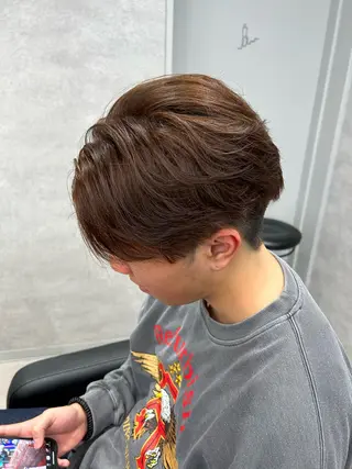 ミディアム カラー メンズ 🐺森 雄飛/メンズ 韓国ヘアのヘアスタイル