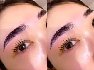 アイブロウ 十文字 りょうのマツエク・マツパデザイン