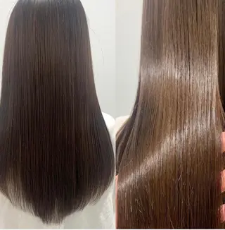 ロング ボブ/美髪矯正 /佐藤　奈巳のヘアスタイル