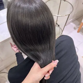 セミロング ✨透明感艶カラー✨ yuiのヘアスタイル