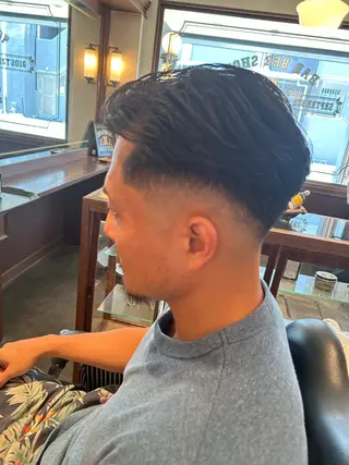 パーマ BARBERSHOP DALIE所属・喜瀬 慎斗のヘアスタイル