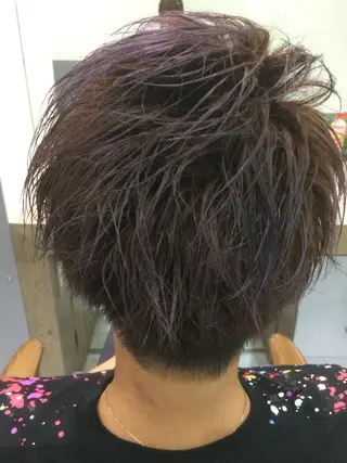 カラー メンズ 山田 香織のヘアスタイル