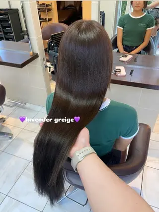 ロング 🎀透明感カラー 🐈ナズナのヘアスタイル