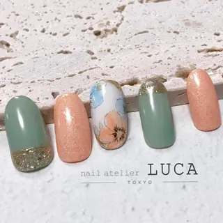 ネイル ネイルアトリエルカ スタッフのネイルデザイン