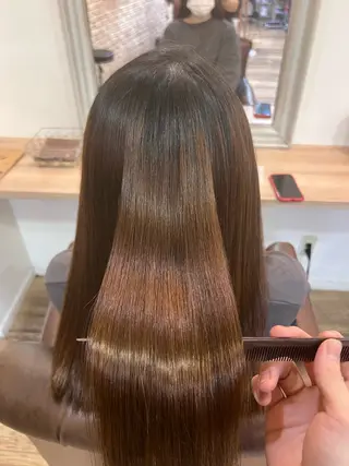 ロング 大河内滉生 /オリーブカラー🫒のヘアスタイル