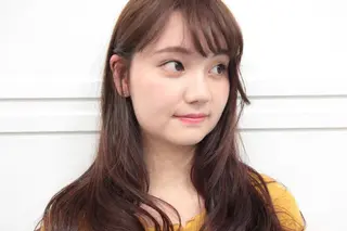 ロング カラー 髪質改善/縮毛矯正 /ブリーチ矯正/岡部のヘアスタイル