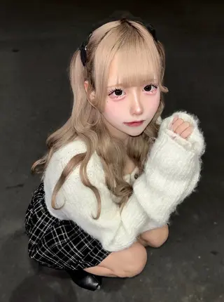 ロング カラー ハイトーンエクステ 🎩カズキ🎩のヘアスタイル