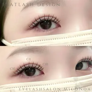 マツエク・マツパ MicoNoa所属・MicoNoa Asamiのマツエク・マツパデザイン