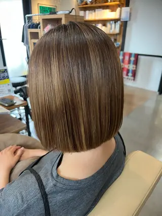 ショート JUNO所属・阪神西宮★JUNO 川﨑温子のヘアスタイル