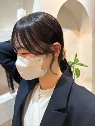 顔周りの似合わせ特化 井手麻梨栄のヘアスタイル
