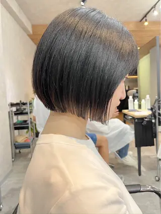 ショート カラー 飯田 晟恭のヘアスタイル