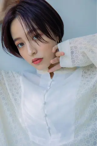 ショート カラー ヘアアレンジ ☀️Luana☀️ 公式/大通のヘアスタイル