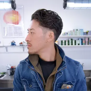 パーマ メンズ 吉田 みき ｜磐田｜メンズサロンのヘアスタイル