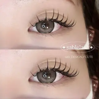 マツエク・マツパ olivia 清水 ☽ ⋆゜のマツエク・マツパデザイン