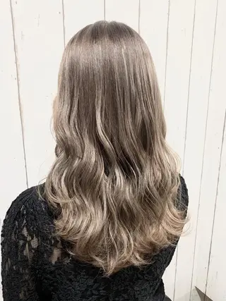 ロング カラー パーマ ヘアアレンジ RecheRche【池袋】所属・👑指名率No.1 👑坂口飛翔のヘアスタイル