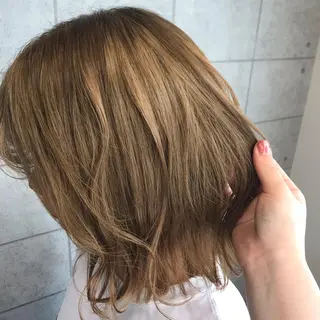 ミディアム カラー knock【ノック】所属・烏丸韓国ヘア🇰🇷 ayaka🎀のヘアスタイル