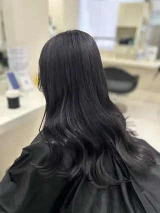 カラー 韓国風hair🖤 Maria🖤のヘアスタイル