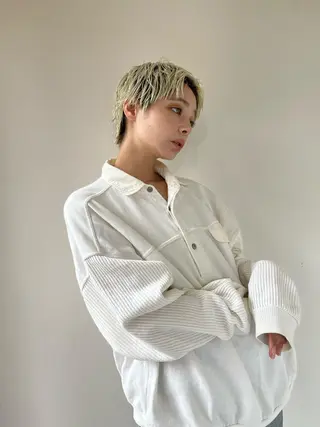 ショート カラー パーマ特化美容師 mikuのヘアスタイル