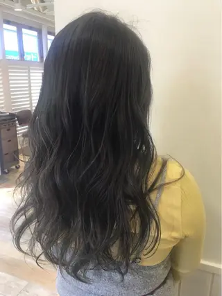 ロング ボブ/美髪矯正 /佐藤　奈巳のヘアスタイル