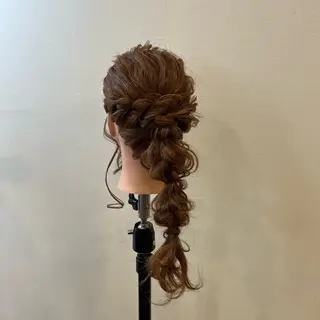 ロング anon所属・田中 結月のヘアスタイル