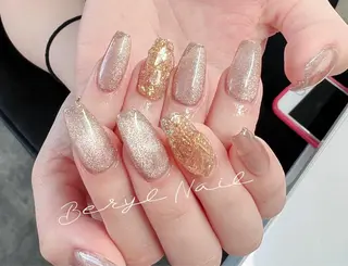 ロング ネイル Beryl Nail所属・Beryl Nail 新大久保のネイルデザイン