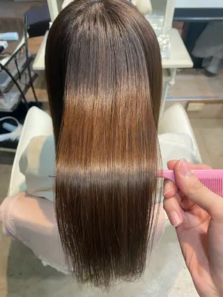 ロング ツヤ感カラー🎀 本美冴のヘアスタイル