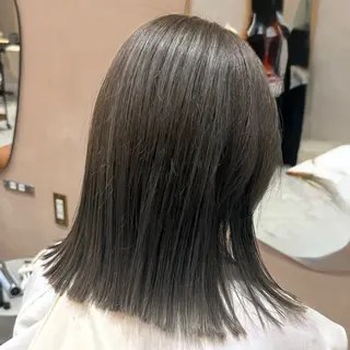 ミディアム 艶髪/透明感/ ユリ🥣🎟️のヘアスタイル