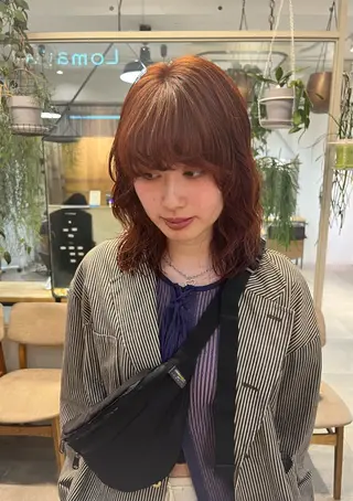 ミディアム カラー ナチュラルなhair / ヨシダトモキのヘアスタイル