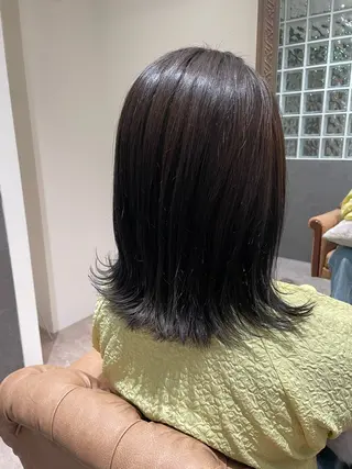 ミディアム カラー 韓国ヘア/髪質改善 /Harunaのヘアスタイル