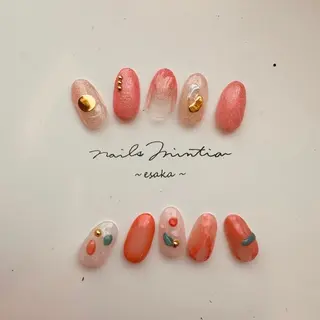 ネイル nails Mintia ～esaka～所属・松本 麻子のネイルデザイン