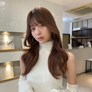 ロング カラー 🖤韓国艶髪 RINA🖤のヘアスタイル