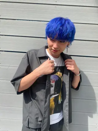 カラー メンズ 髙橋 優菜のヘアスタイル