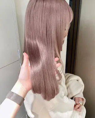 ロング キャン タクのヘアスタイル