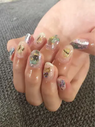 ネイル ツメトマツゲ .のネイルデザイン