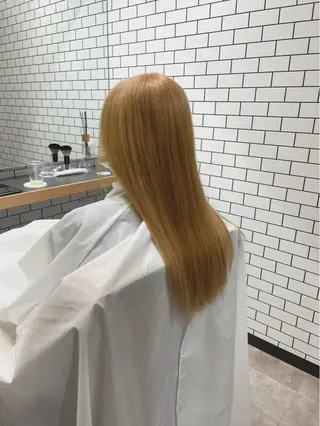 ロング カラー ✨ハイトーン✨ダブル カラー✨シバサキのヘアスタイル