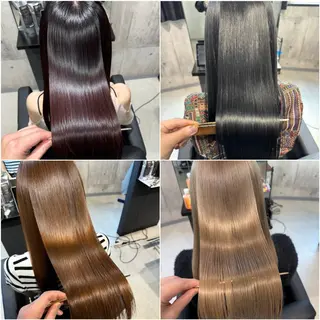 ロング _WHITE所属・_white 髪質改 善ハイライト吉田裕馬のヘアスタイル