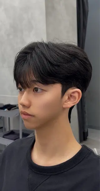 メンズ 🚨メンズ曲がる 縮毛矯正りおん🚨のヘアスタイル