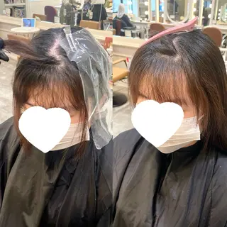 ハイトーンカラー/ 長さだし🐇きょうかのヘアスタイル