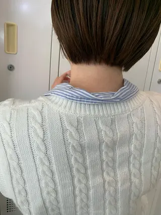 ショート SAKURA 原宿所属・なかの たくみのヘアスタイル