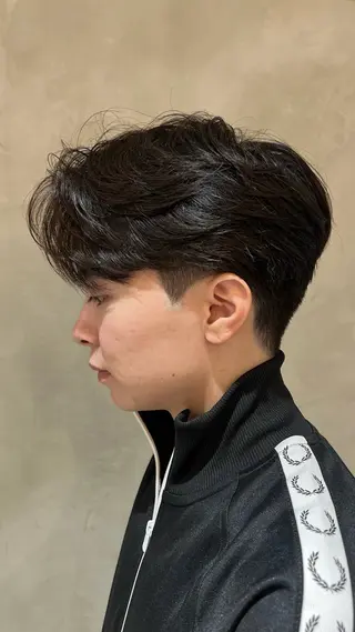 メンズ 横浜/ショート/ レイヤーカットのヘアスタイル