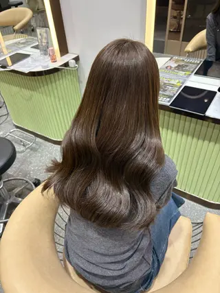 セミロング 🔆大宮/韓国ヘア 髪質改善/らいあ🔆のヘアスタイル