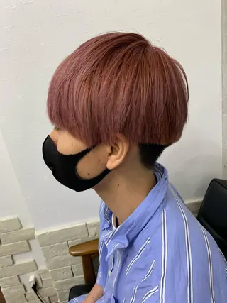 ショート カラー メンズ クセを最大限に活かす メンズパーマ奈良大祐のヘアスタイル