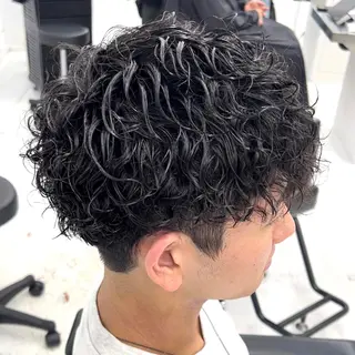 パーマ メンズ 柏メンズカットパーマ NO.1タイチのヘアスタイル