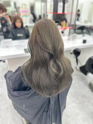 ロング カラー パーマ ヘアアレンジ メンズ キッズ ♥️韓国ヘア レイヤー♥️ゆりのヘアスタイル