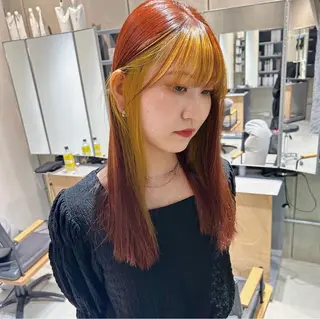 ロング カラー 松元 未有のマツエク・マツパデザイン