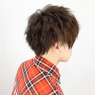 ショート メンズ 柏メンズカットパーマ NO.1タイチのヘアスタイル