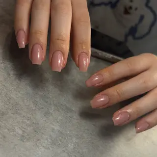 ネイル nagaoフィルイン パラジェル長さだしのネイルデザイン