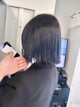 ミディアム カラー Miku❇️ フェイスレイヤーのヘアスタイル