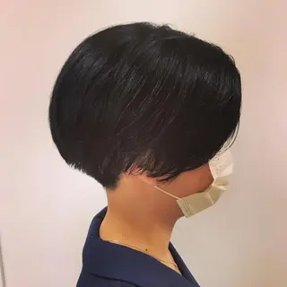 ショート 横浜関内髪質改善 re:Magoのヘアスタイル